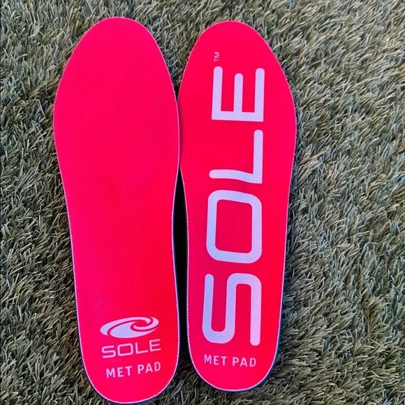 SOLE Active Medium + Met Pad Insoles - Orthotic Arch Support Mens 11.5 or 12 - Picture 6 of 6